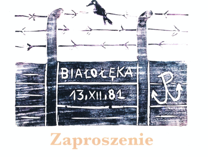 ZAPROSZENIE – Obchody 43. rocznicy wprowadzenia stanu wojennego, niedziela 15 grudnia.  O 10:30 – złożymy wieńce pod bramą Aresztu Śledczego Warszawa-Białołęka | O 17:00 spotkamy się „po latach” na Marszałkowskiej 7